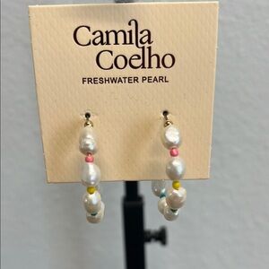 Camila Coelho | Multicolor Freshwater Pearl Earrings